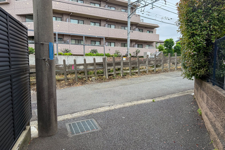 踏切跡