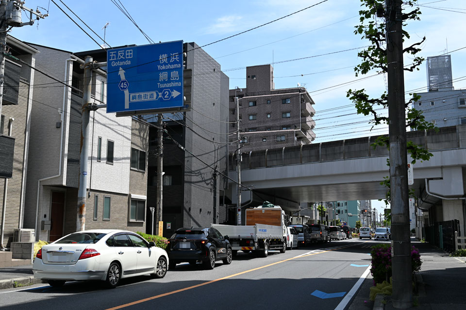 多摩川園1号踏切