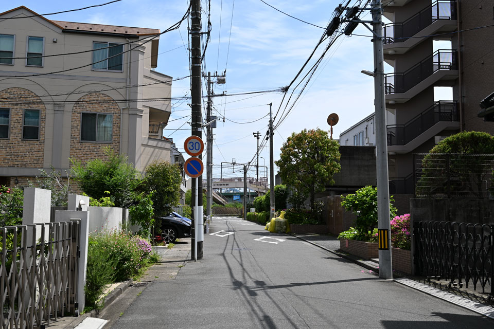 踏切跡？